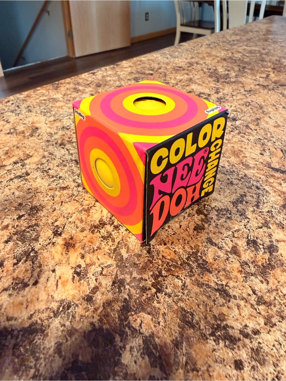 Color Changing Nee Doh Pink & Yellow